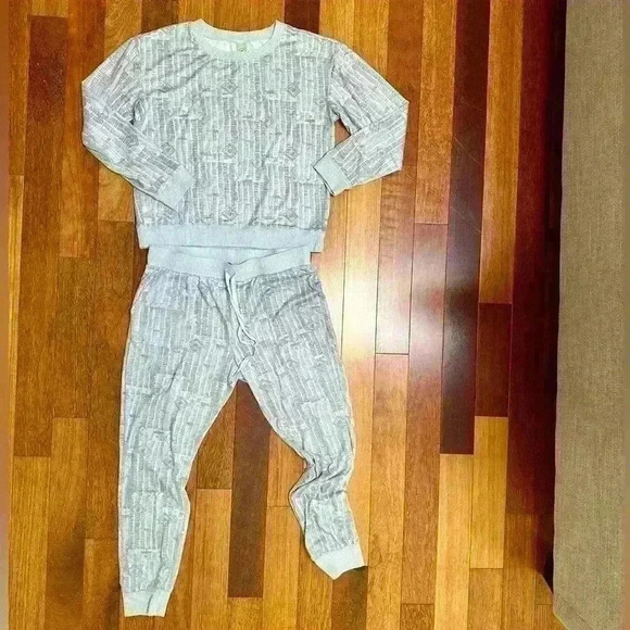 Honey Dew | Cozy matching set pajamas PJ size large fits medium - Picture 2 of 8